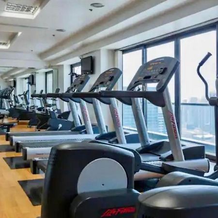 Luxury Modern Studio In Jlt With Amazing View & Rooftop Pool - Sleeps 3 Дубай Экстерьер фото
