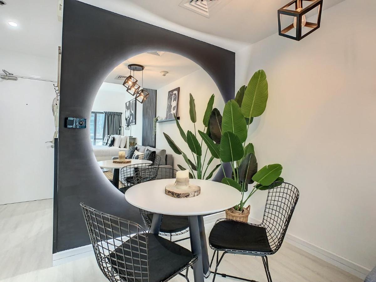 Luxury Modern Studio In Jlt With Amazing View & Rooftop Pool - Sleeps 3 Дубай Экстерьер фото
